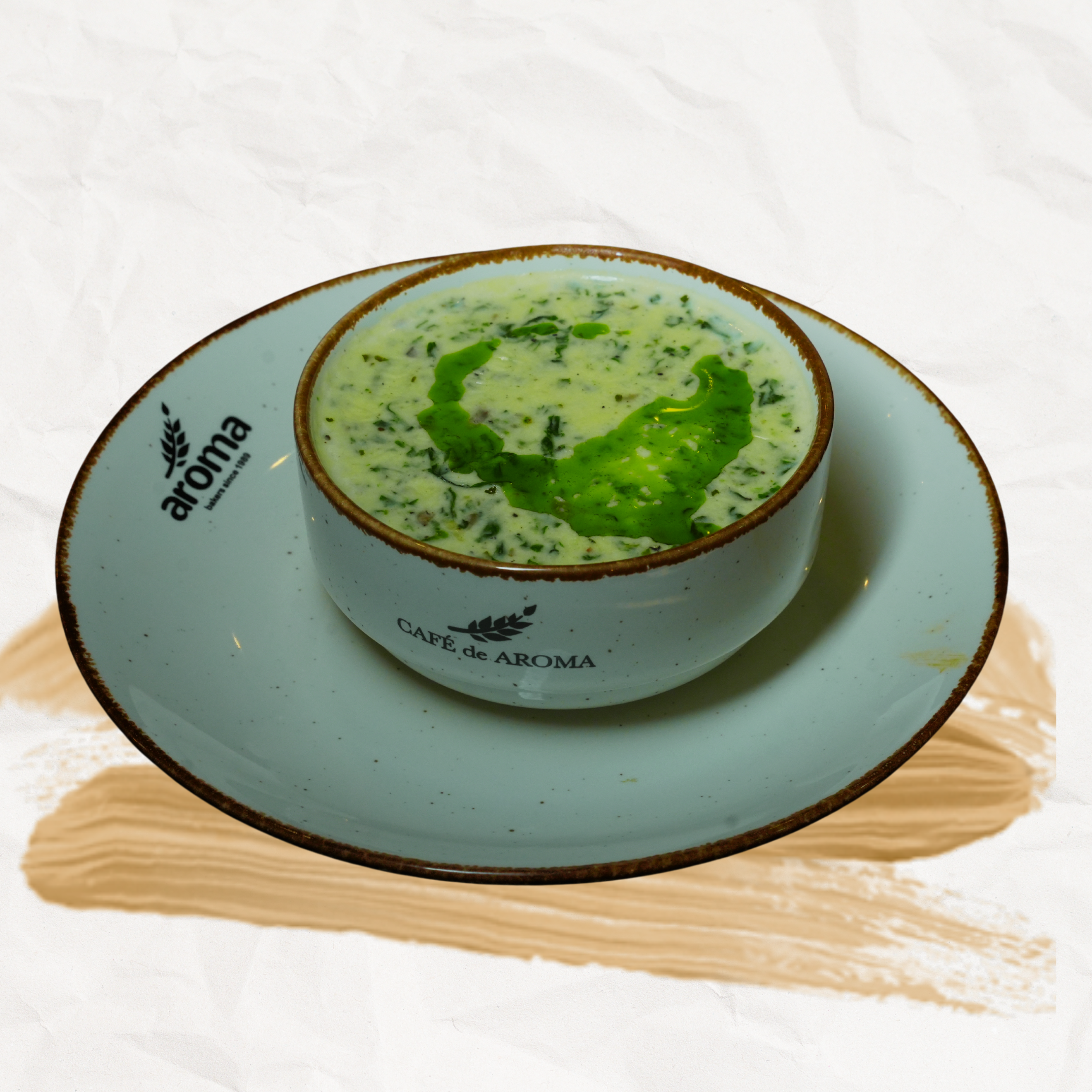 Creamy Spinach & Mushroom Soup